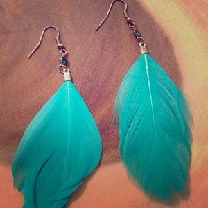 Feather Earrings